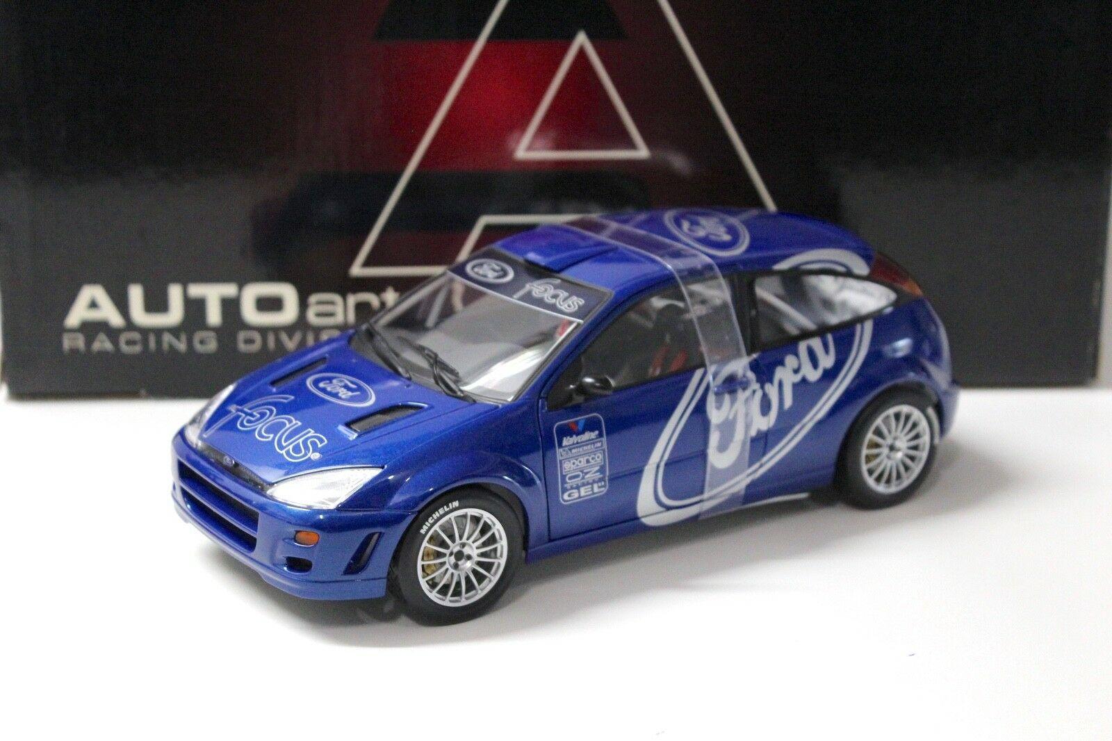 ID 46954 orig.jpg 1:18 AUTOart Ford Focus WRC 1999 PRESENTATION blue