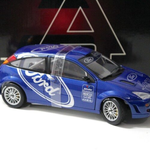 1:18 AUTOart Ford Focus WRC 1999 PRESENTATION blue