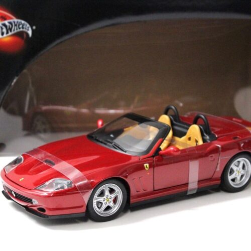 1:18 Hot Wheels Ferrari 550 Barchetta Pininfarina wine red