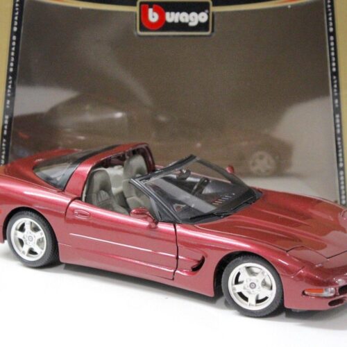 1:18 Bburago Chevrolet Corvette Targa 1998 purple