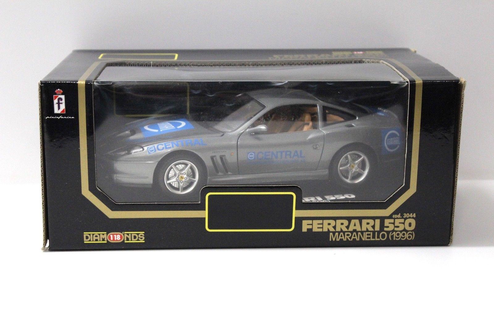 1:18 Bburago Ferrari 550 Maranello "CENTRAL" grey