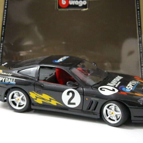 1:18 Bburago Ferrari 550 Maranello SPYBALL #2 black