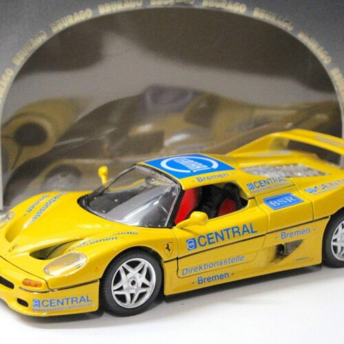 1:18 Bburago Ferrari F50 Hardtop "CENTRAL" yellow