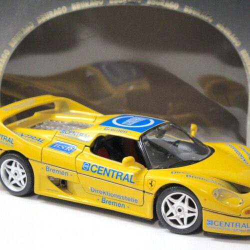 1:18 Bburago Ferrari F50 Hardtop "CENTRAL" yellow