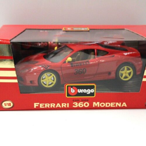 1:18 Bburago Ferrari 360 Modena Coupe "BOSCH" red