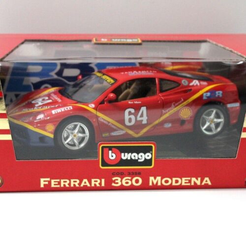 1:18 Bburago Ferrari 360 Modena Scottsdale #64 BBR EDITION red
