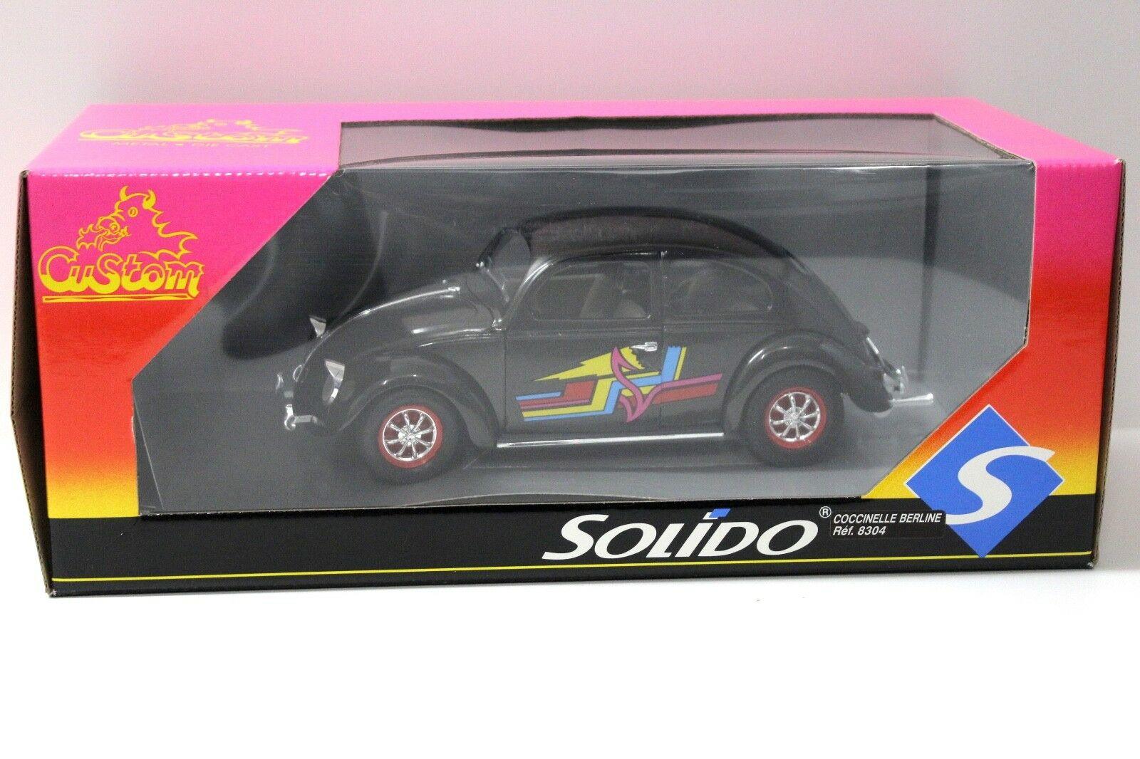 1:18 Solido Coccinella Berline VW Käfer black