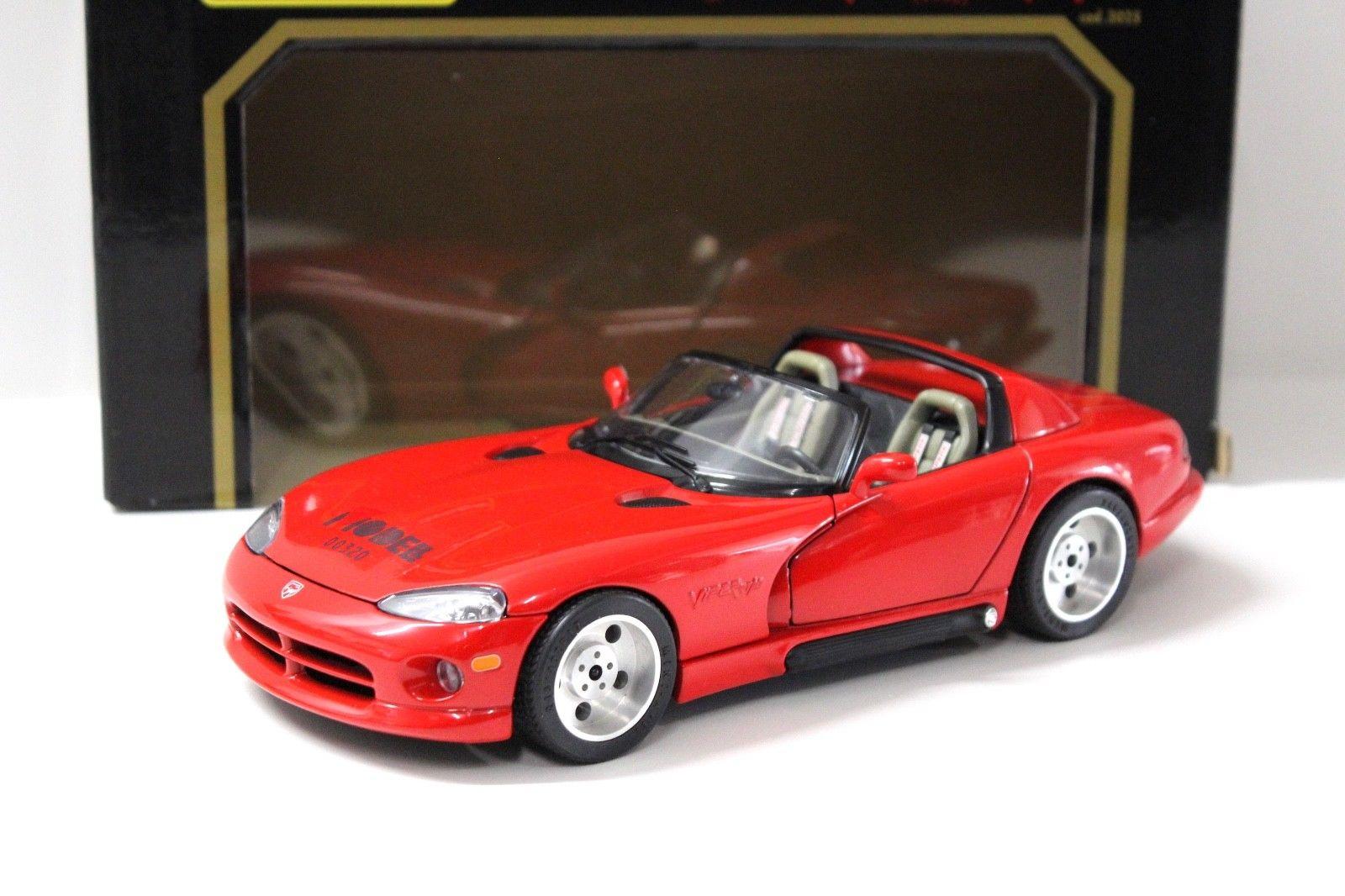 1:18 Bburago Dodge Viper RT/10 "MODELLFAHRZEUG" red