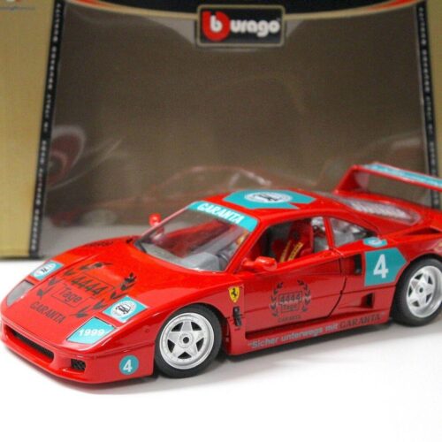 1:18 Bburago Ferrari F40 "GARANTA" 4444 Tage red