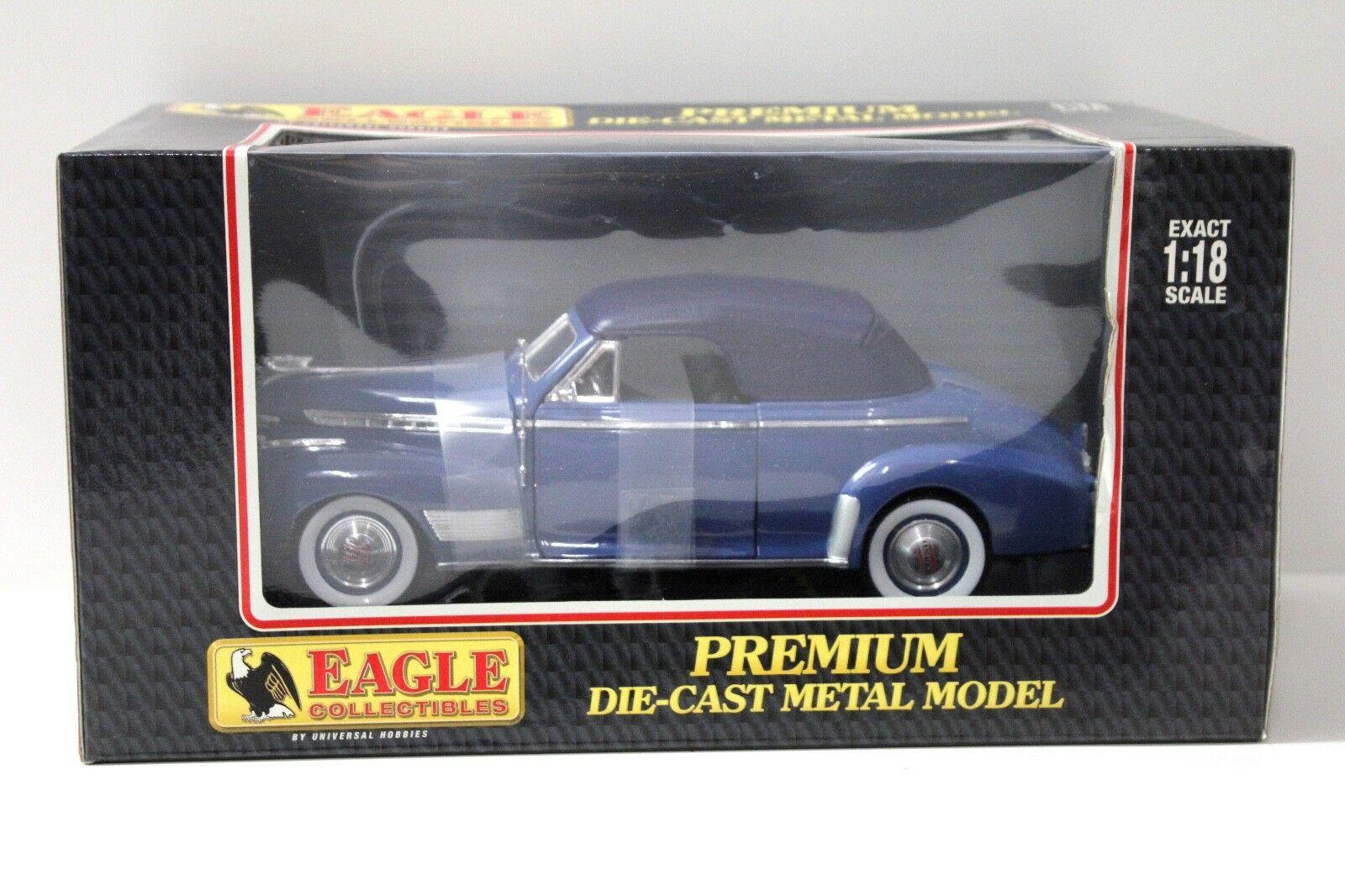 1:18 Eagle Chevrolet Deluxe Convertible 1941 blue