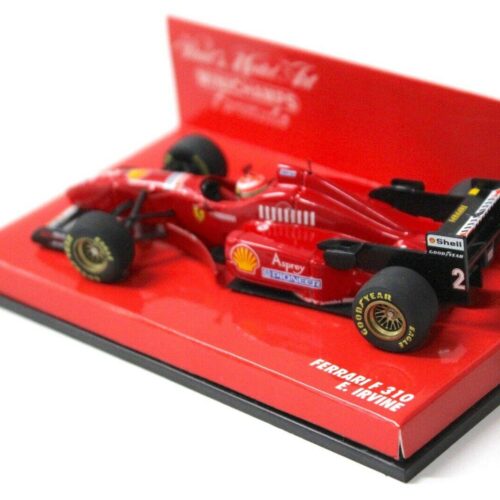 1:43 Minichamps F1 Ferrari F310 E.Irvine #2 red