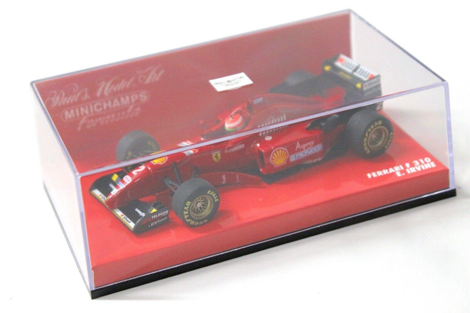 1:43 Minichamps F1 Ferrari F310 E.Irvine #2 red