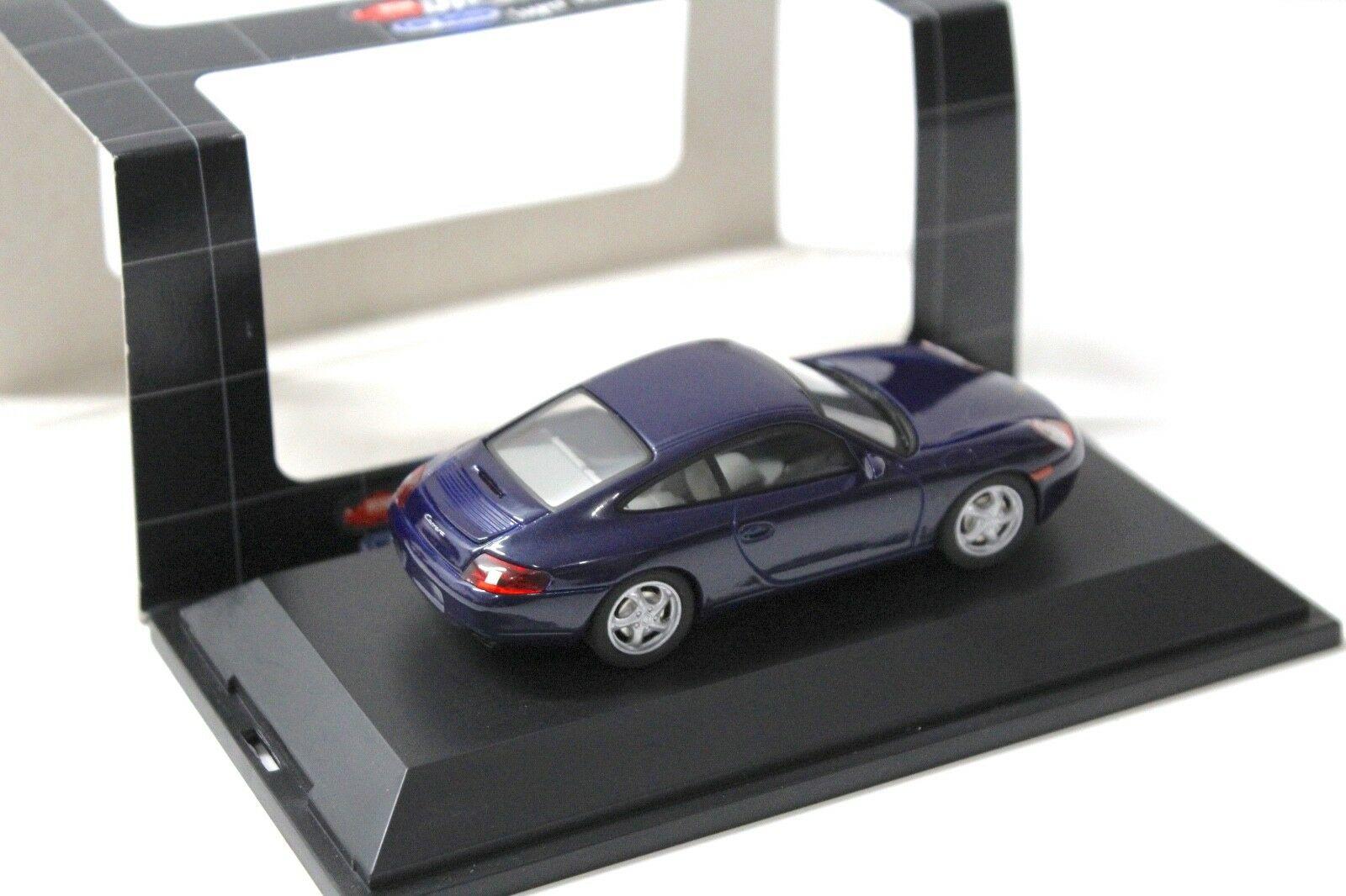 1:43 Dickie Schuco Porsche 911 996 Carrera Coupe blue