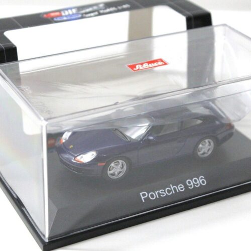 1:43 Dickie Schuco Porsche 911 996 Carrera Coupe blue