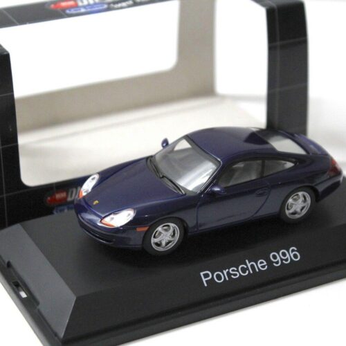 1:43 Dickie Schuco Porsche 911 996 Carrera Coupe blue