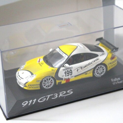 1:43 Minichamps Porsche 911 GT3 RS Rallye #199 DEALER VERSION