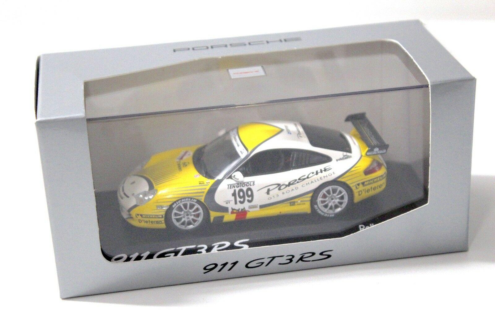 1:43 Minichamps Porsche 911 GT3 RS Rallye #199 DEALER VERSION