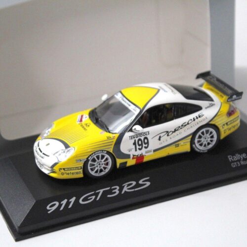 1:43 Minichamps Porsche 911 GT3 RS Rallye #199 DEALER VERSION