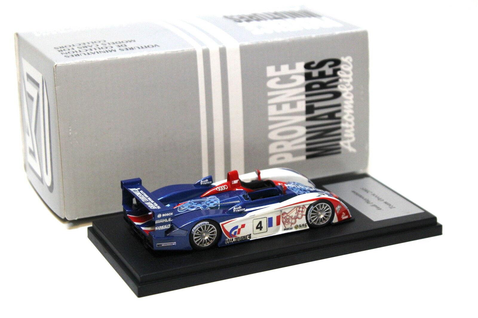 1:43 Provence Miniatures Audi R8 Playstation Oreca 2005