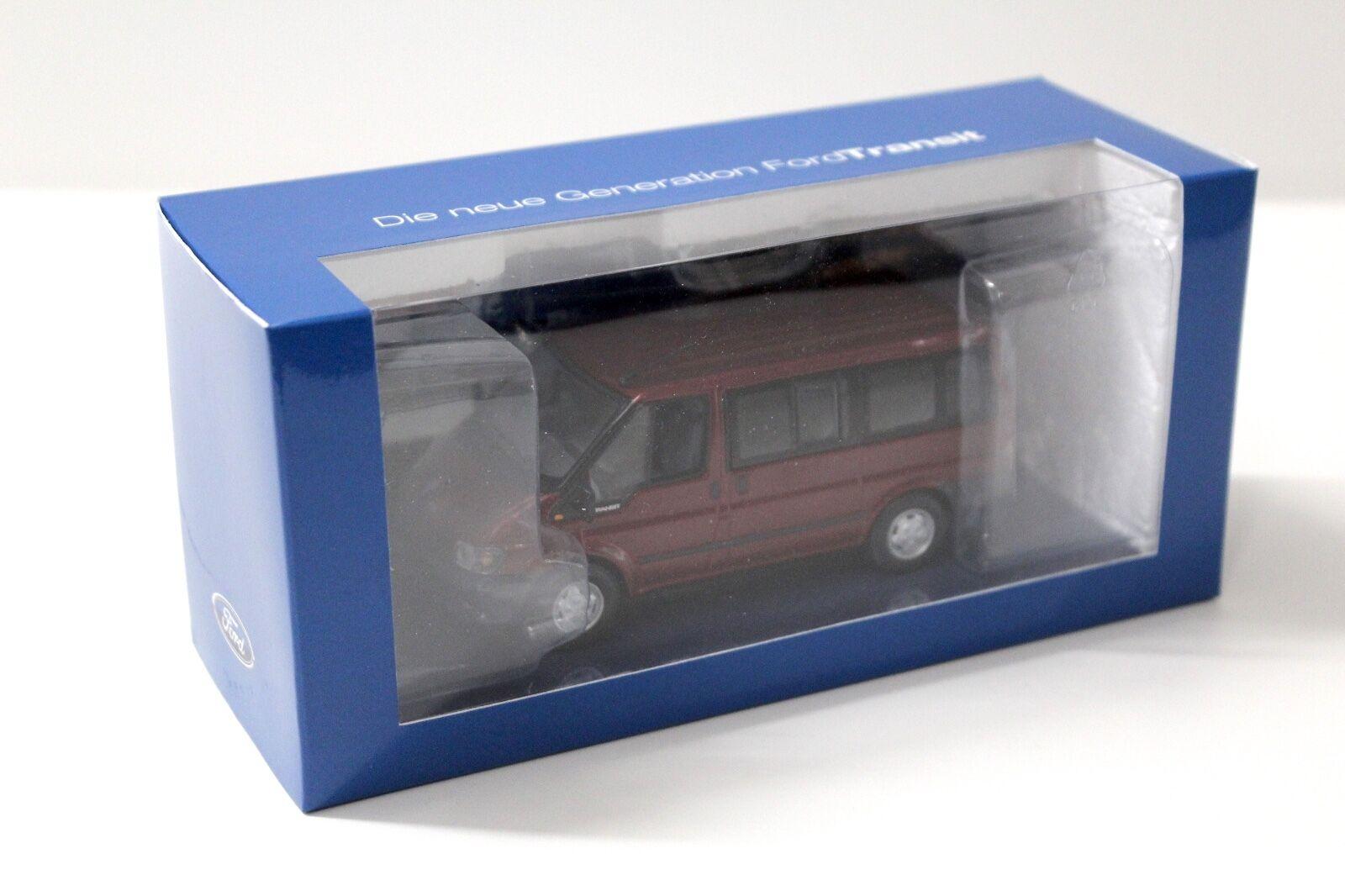 1:43 Minichamps Ford Transit Tourneo 2000 red DEALER VERSION