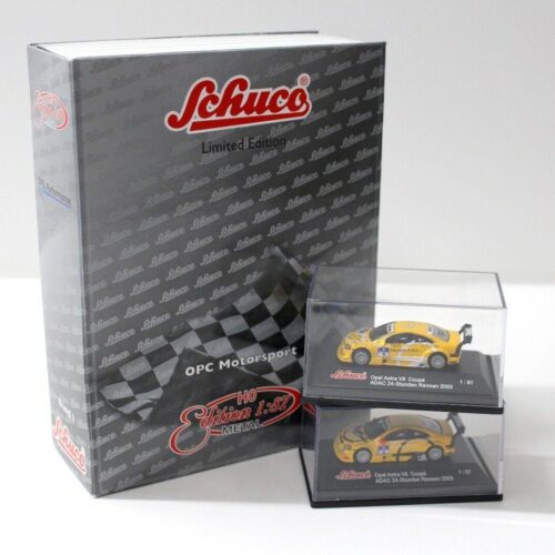 1:87 Schuco Opel Astra V8 24h-Rennen 2003 ADAC SET/ Band