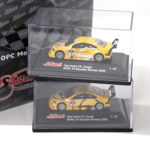 1:87 Schuco Opel Astra V8 24h-Rennen 2003 ADAC SET/ Band