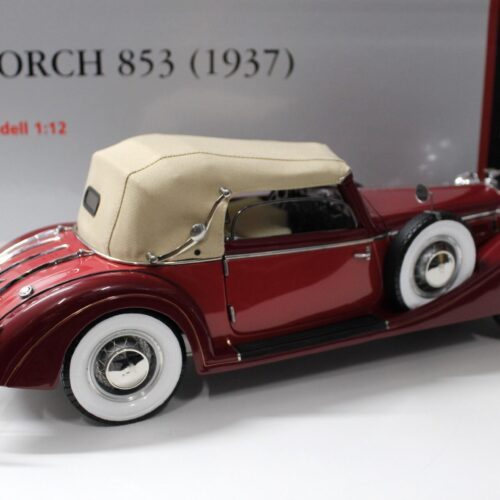 1:12 CMC Horch 853 dark red/ red 1937 – C-002 – Premium-Modelcars
