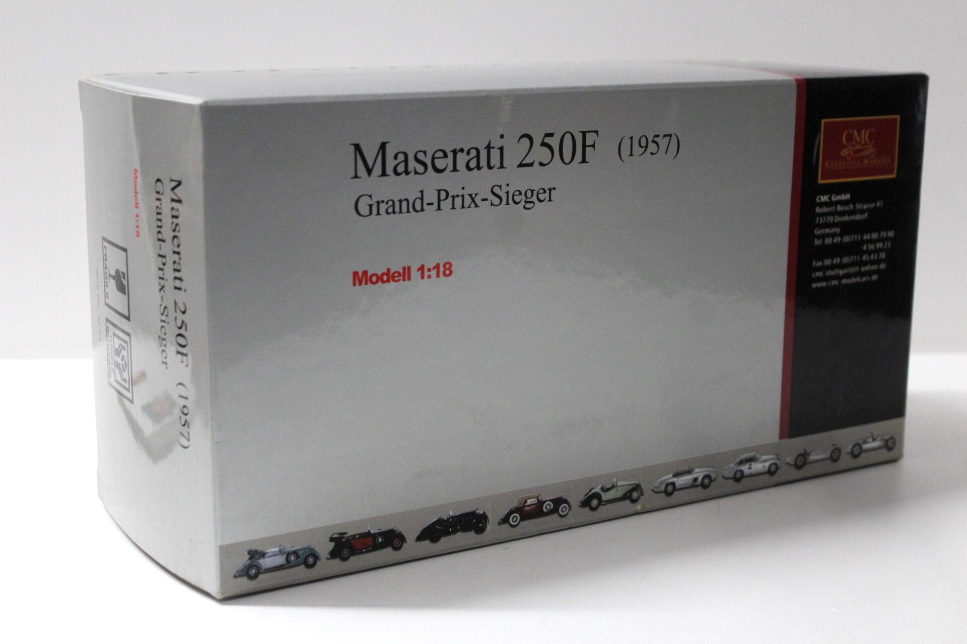 1:18 CMC Maserati 250F Grand-Prix-Sieger 1957 red M-051