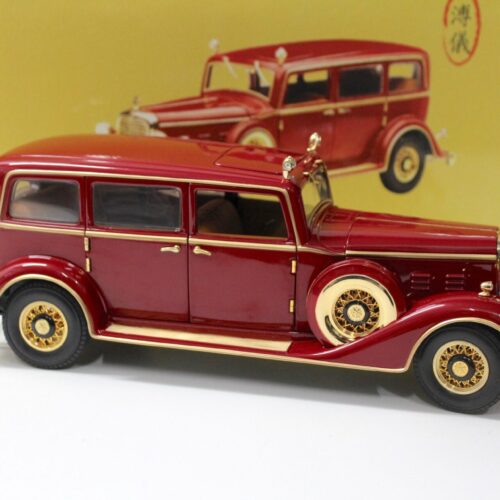 1:18 Sun Star 1932 Deluxe Tudor Limousine Kaiser von China Puyi dark red