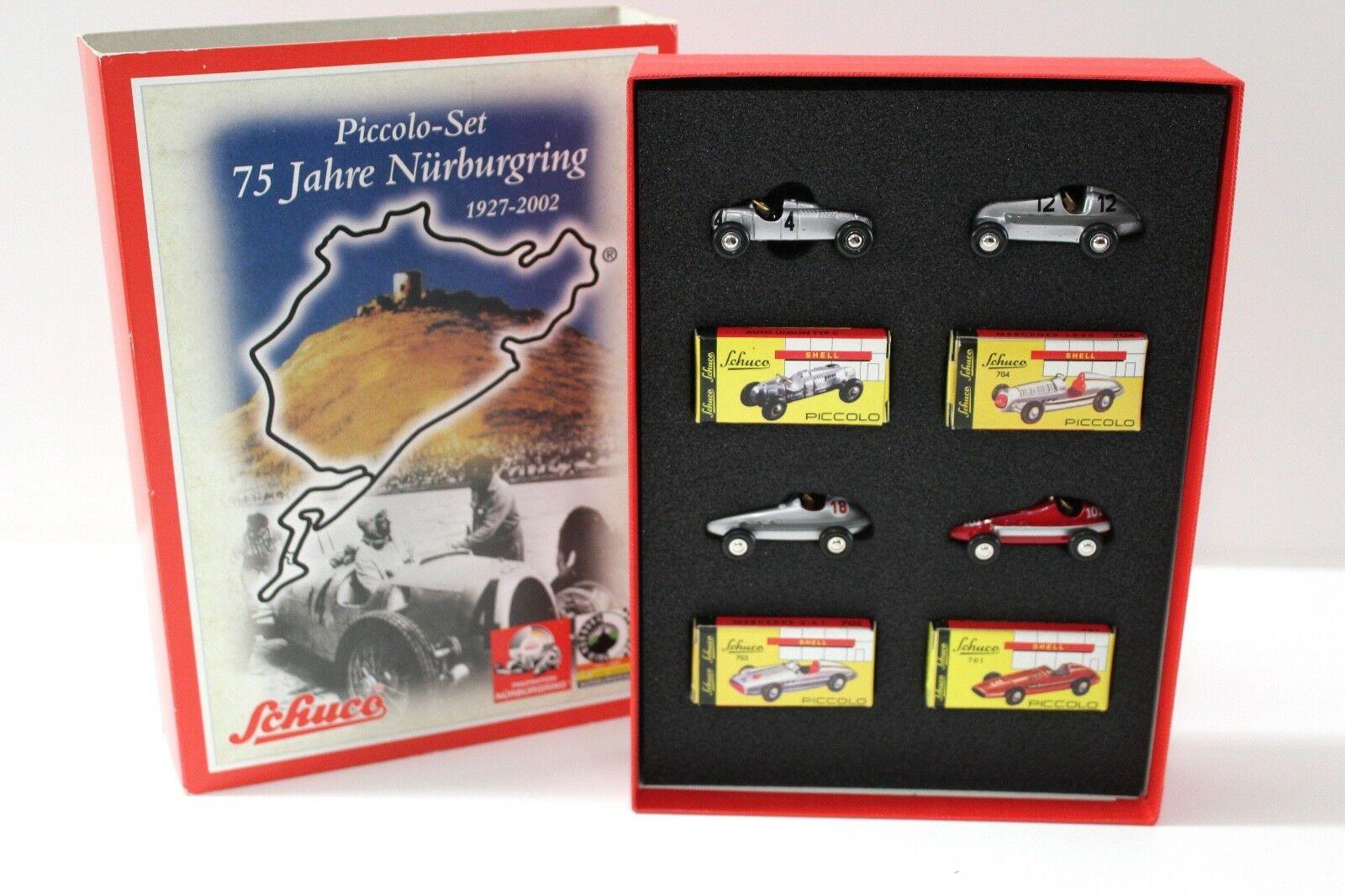 Schuco Piccolo SET "75 Jahre Nürburgring" 1927-2002