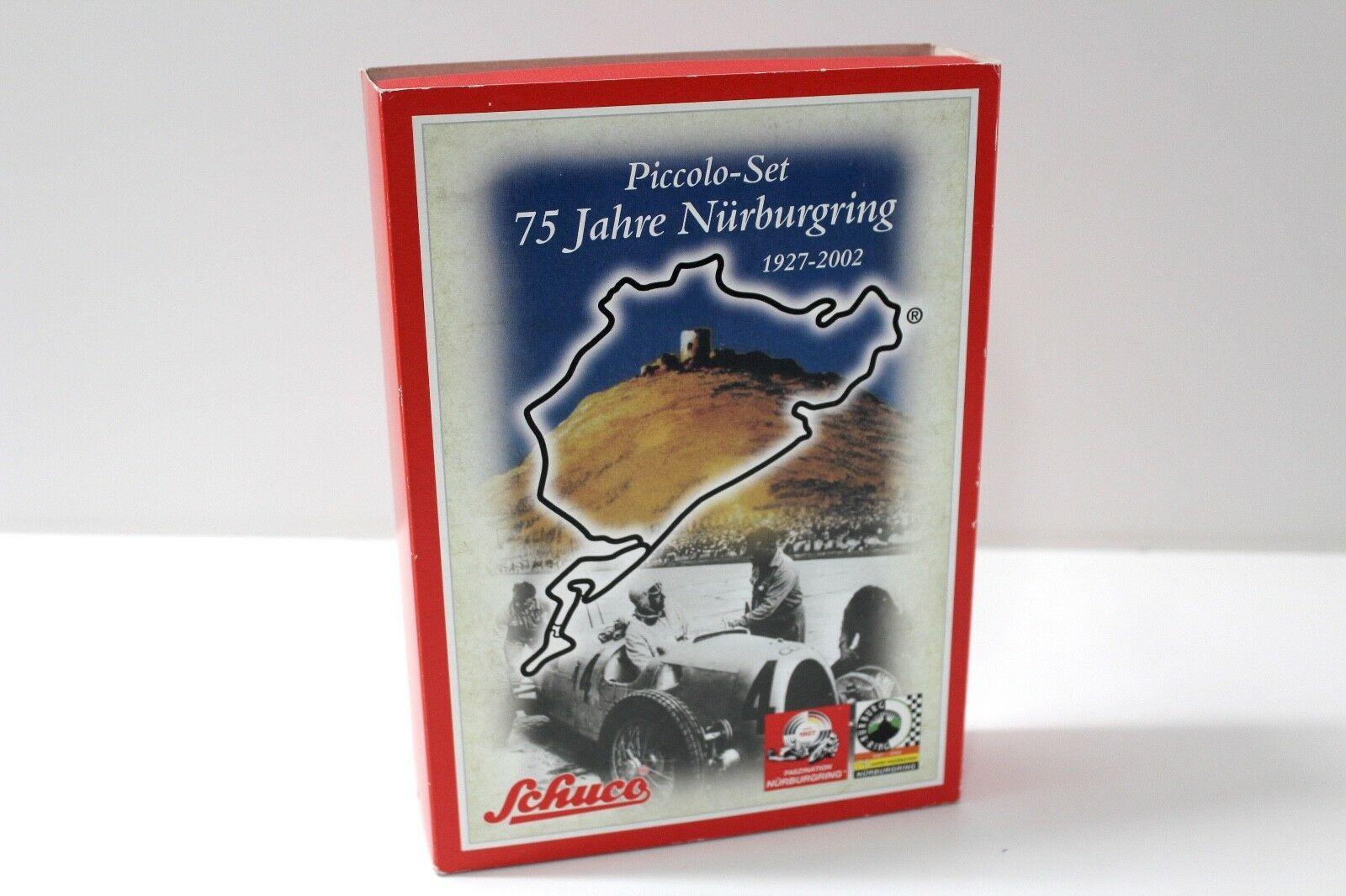 Schuco Piccolo SET "75 Jahre Nürburgring" 1927-2002