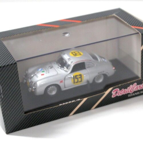 1:43 Detail Cars Porsche 356A Carrera Panamericana #153 silver
