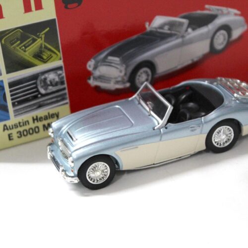 1:43 Vanguards Austin Healey E 3000 MKII Healey Blue & Ivory white
