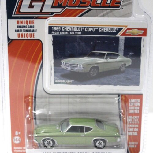 1:64 Greenlight Chevrolet Copo Chevelle 1969 green