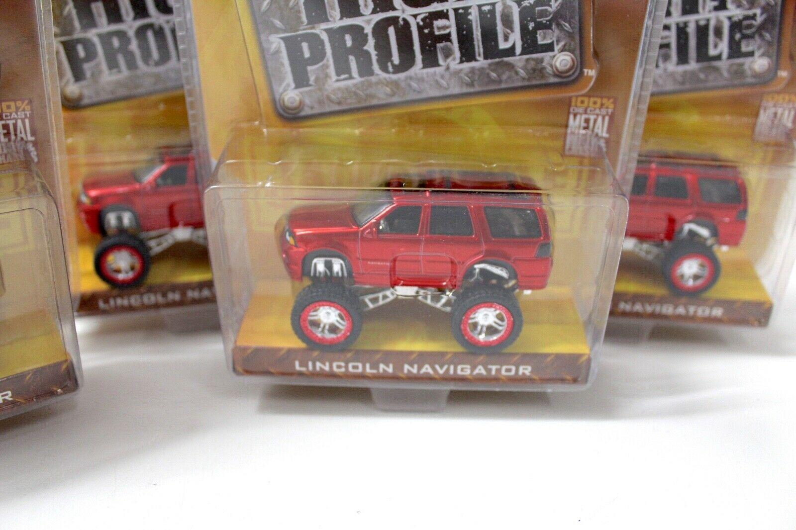 1:64 JADA Toys Lincoln Navigator red High Profile 5 pcs. SET