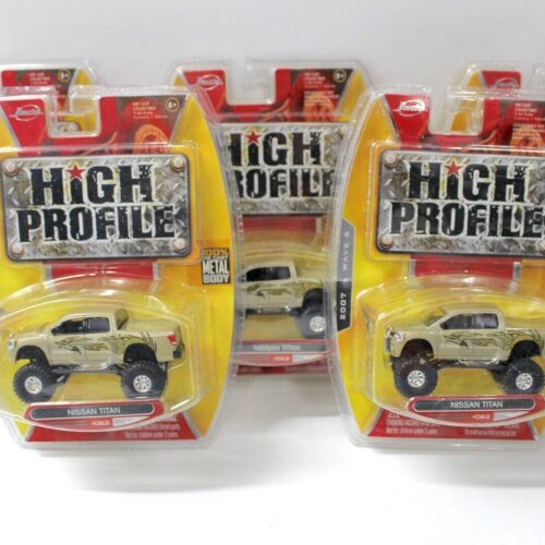 1:64 JADA Toys Nissan Titan Pick-Up High Profile 5 pcs. SET