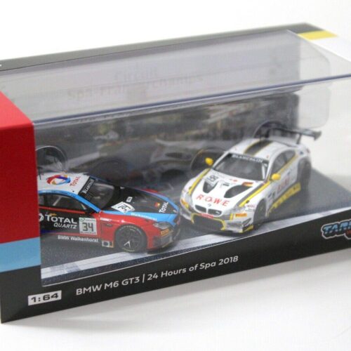 1:64 Tarmac BMW M6 GT3 SET 24h of SPA 2018 Limited SET