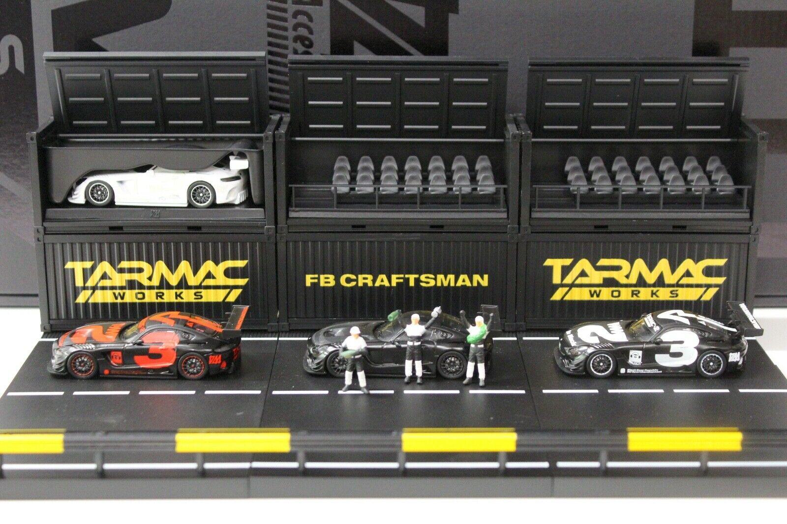 1:64 Tarmac Mercedes AMG GT3 Boxset Mercedes Me K Like #3