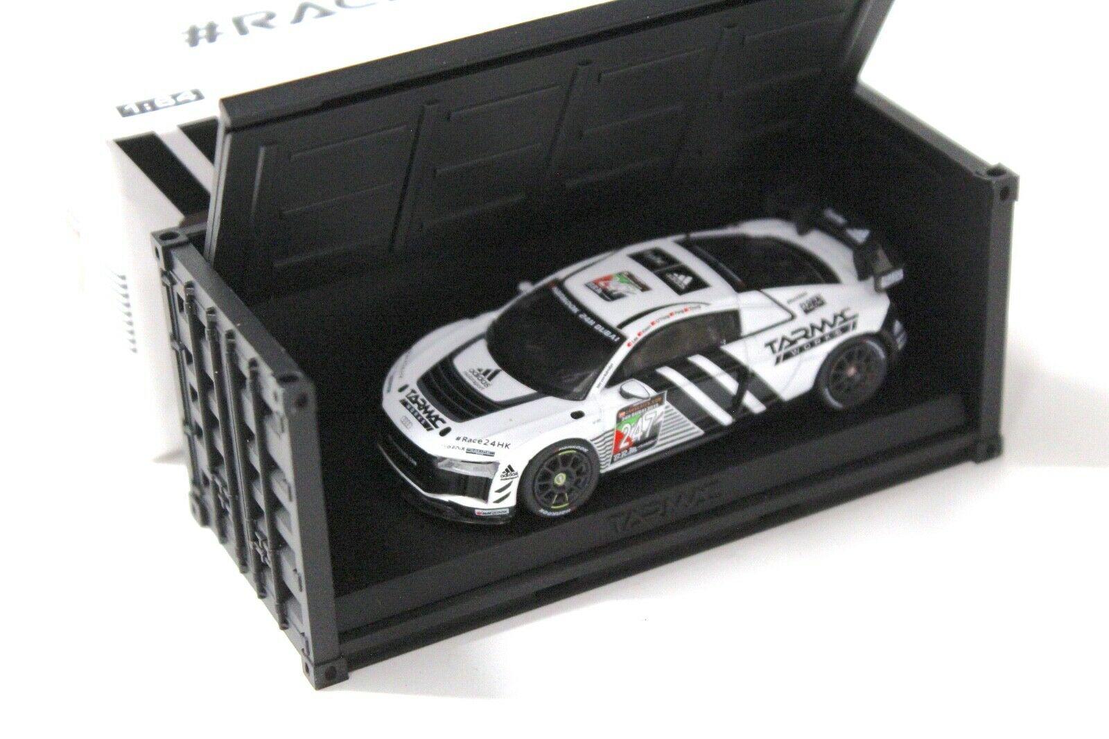 1:64 Tarmac Audi R8 LMS GT4 Presentation 24h Dubai #247
