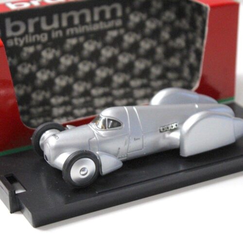 1:43 Brumm Auto Union Record Car 1937 silver