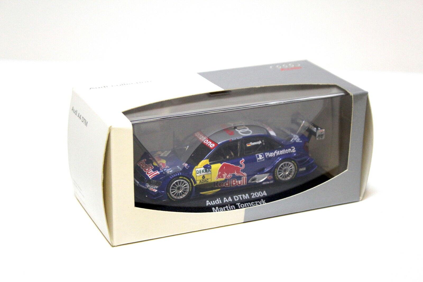 1:43 Minichamps Audi A4 DTM 2004 M.Tomcyzk #6 Red Bull DEALER VERSION
