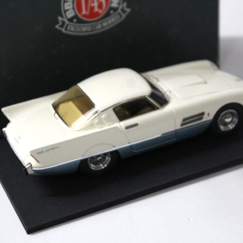 1:43 BBR Ferrari 410 S.A. Superfast Salone Di Parigi 1956 white
