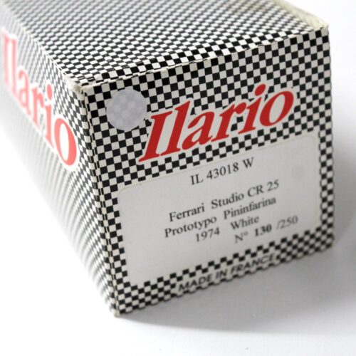 1:43 Ilario Ferrari Studio CR 25 Prototypo Pininfarina 1974 white