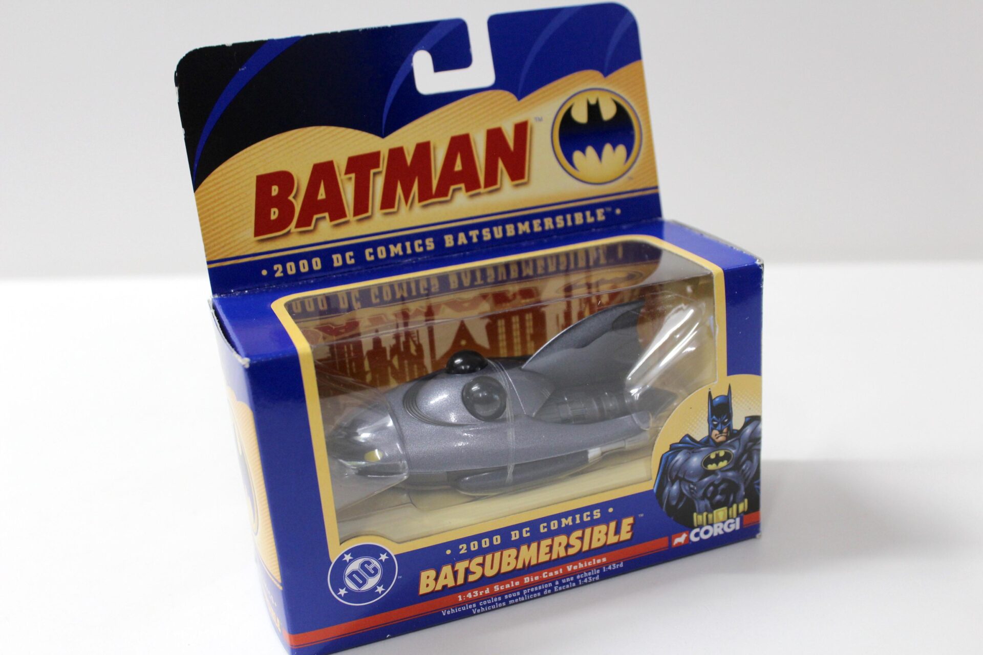 1:43 Corgi 2000 DC Comics BATSUBMERSIBLE Batman