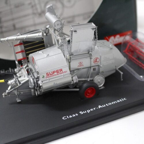 1:43 Schuco Claas Super-Automatic Mähdrescher silver