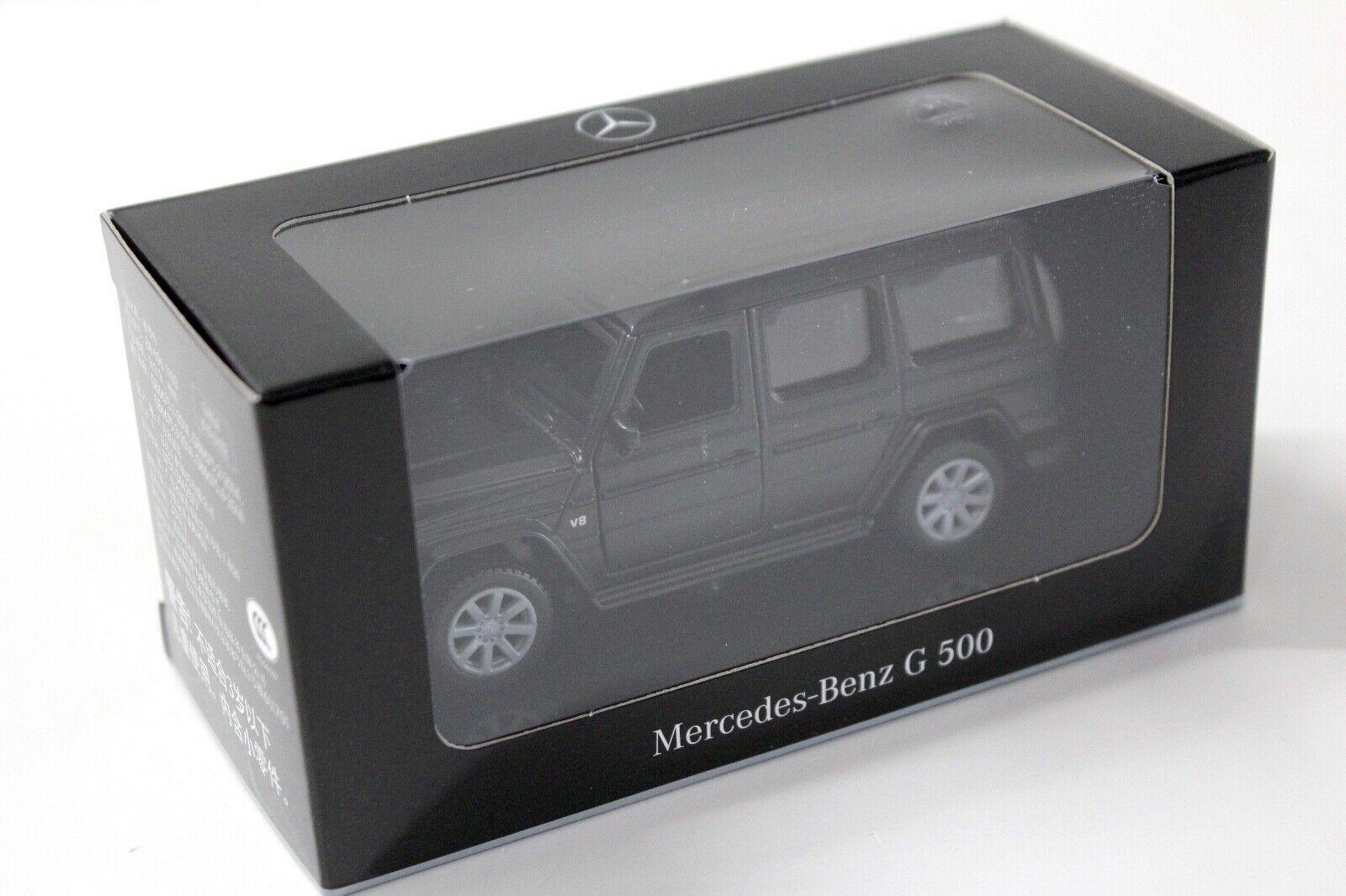 1:43 Maisto Mercedes G500 W463 Pullback black DEALER VERSION