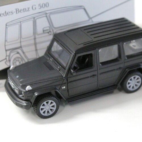1:43 Maisto Mercedes G500 W463 Pullback black DEALER VERSION