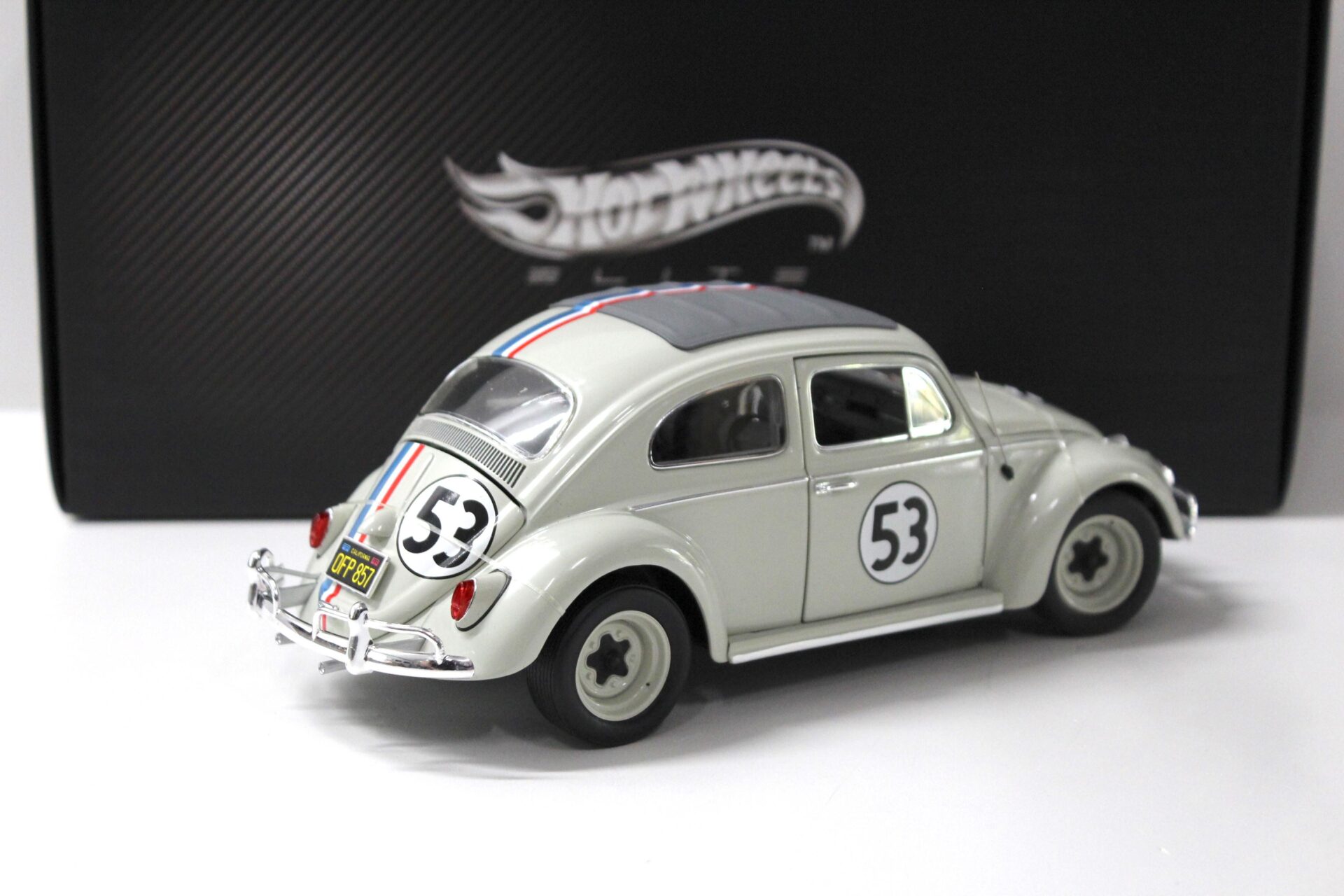1:18 Hot Wheels Elite VW Käfer HERBIE The Love Bug #53