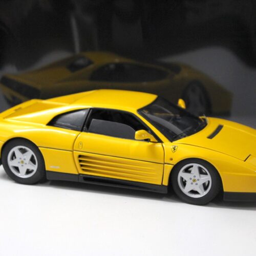 1:18 Hot Wheels Elite Ferrari 348tb Coupe yellow
