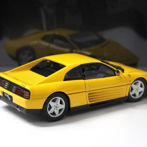 1:18 Hot Wheels Elite Ferrari 348tb Coupe yellow
